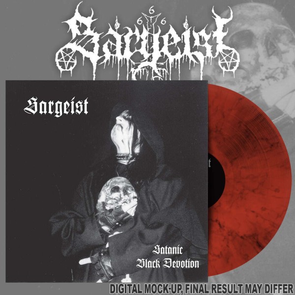SARGEIST - satanic black devotion  LP